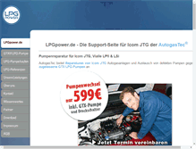 Tablet Screenshot of lpgpower.de